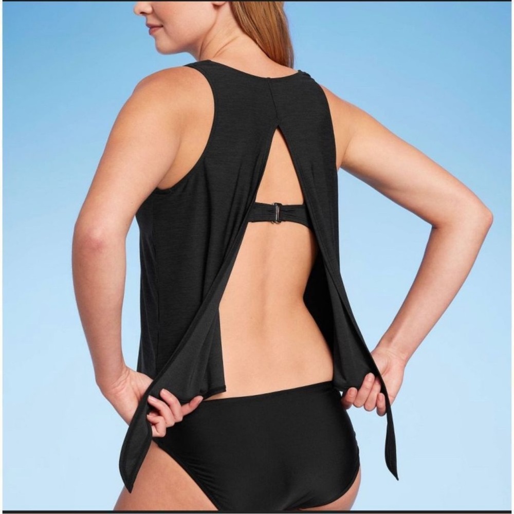 Women’s Tie Back Tankini Top ~ Kona Sol